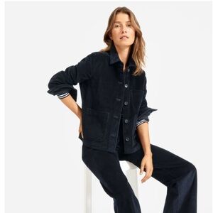 MWT - Everlane - Corduroy Chore Jacket - Navy - Medium